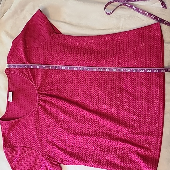 Jaclyn Smith pink top - Picture 7 of 8